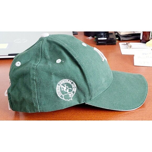 North Central Co-Op Adjustable Hat Cotton Farmer Hook & Loop Green - Picture 6 of 9